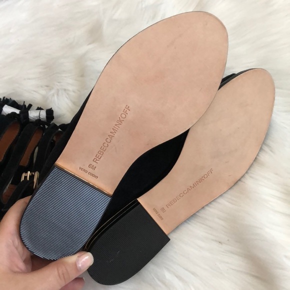 Rebecca Minkoff Summer Tall Gladiator Sandal Black - Picture 4 of 8